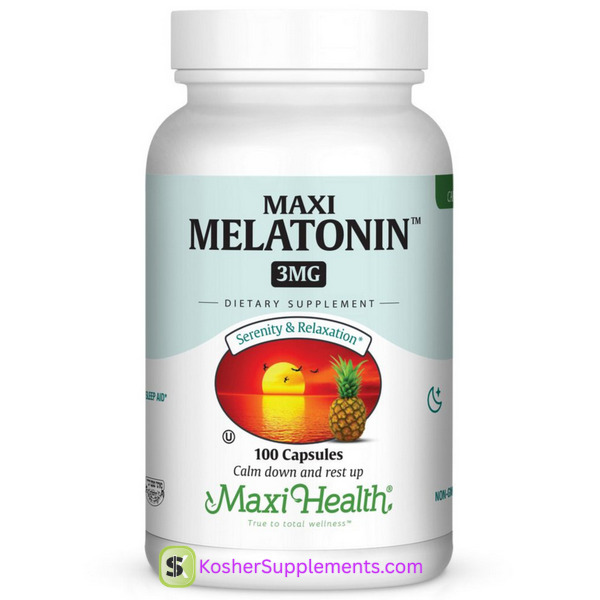 Maxi Melatonin 3 mg 100 capsules